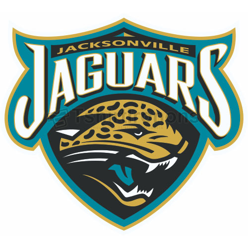 Jacksonville Jaguars T-shirts Iron On Transfers N552 - Click Image to Close